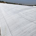 Malla de sombreo Blanca del 90% a medida