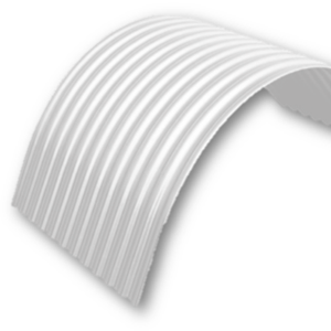 Policarbonato ondulado Omega blanco Opaco AntiVaho