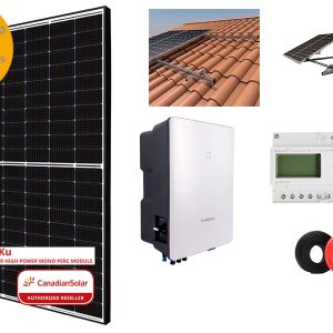 Kit Solar 10 KW Trifásico Conexión a Red