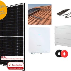 Kit Solar 10 KW Trifásico con Baterías